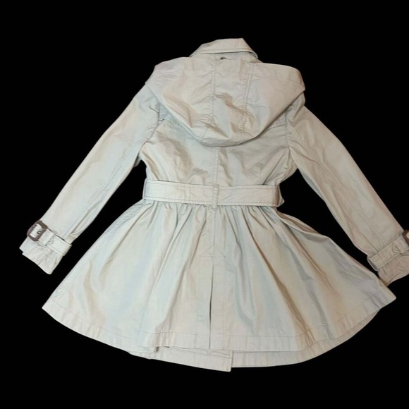 Ralph Lauren Hooded Trench Coat - girls size 6 - Picture 4 of 10